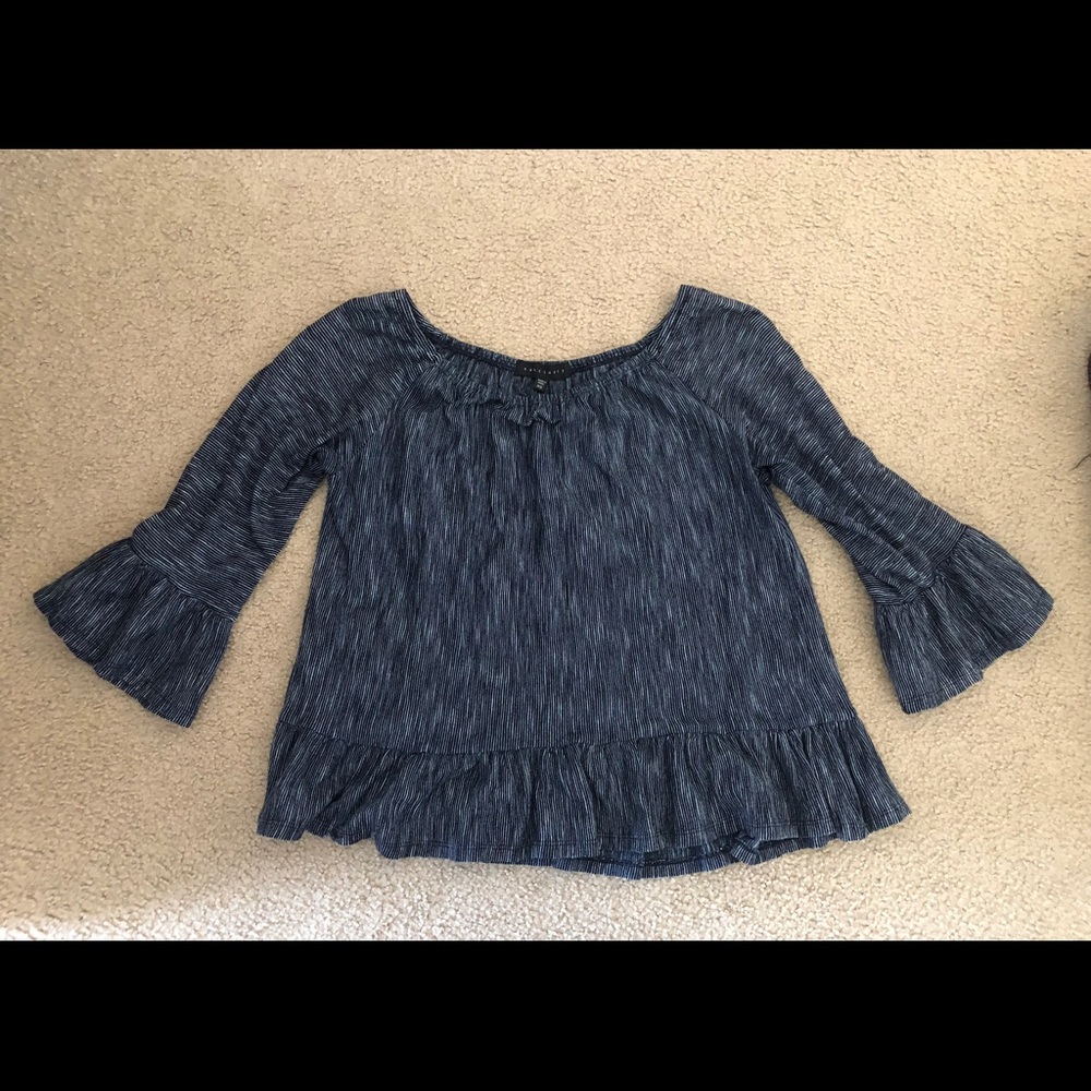 Sanctuary scoop neck blouse